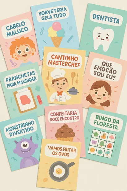 Livros Infantis Divertidos e Coloridos